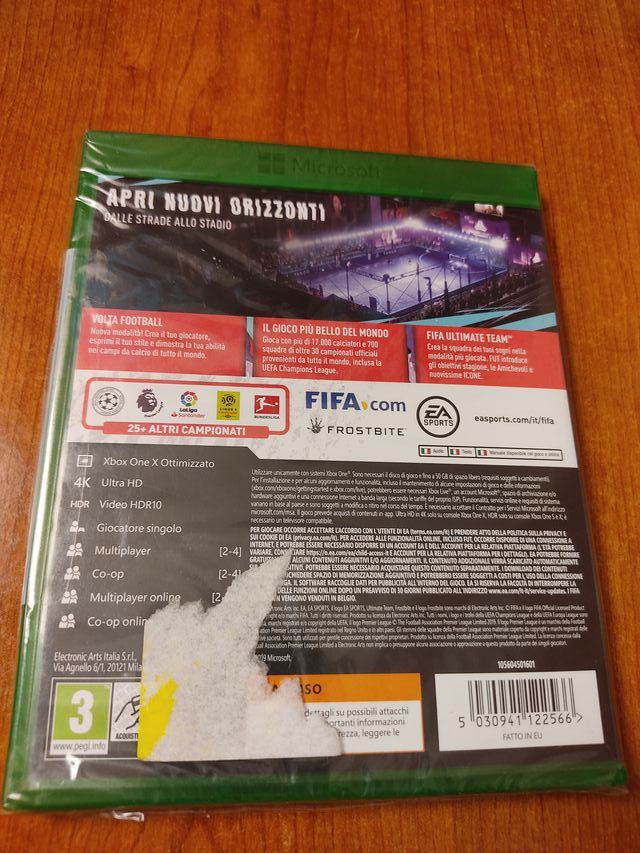 FIFA 20 per Xbox One sigillato