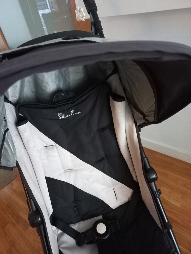 Silla bebé paseo con todos complementos