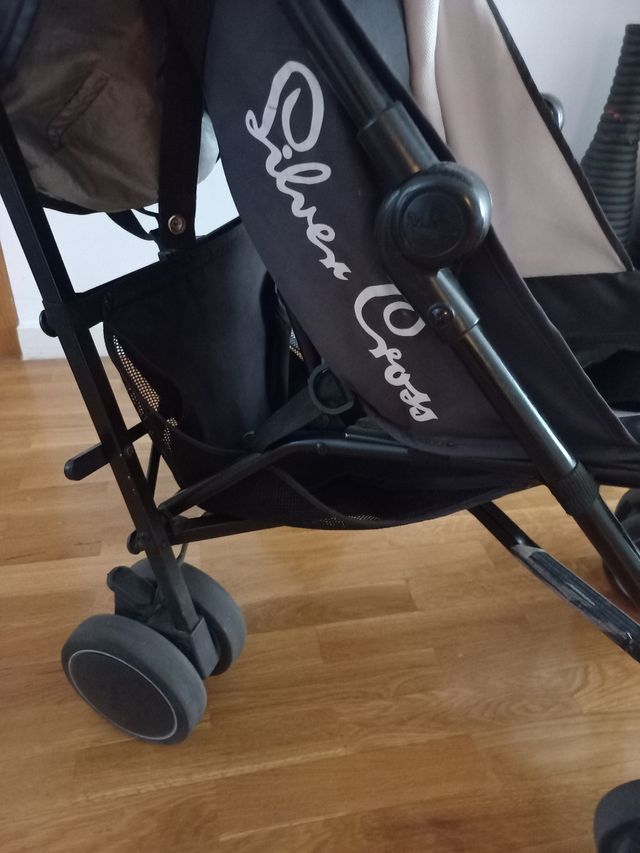 Silla bebé paseo con todos complementos