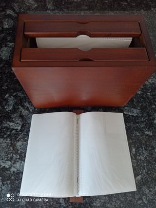 ÁLBUM FOTOS MADERA (DECORACIÓN)