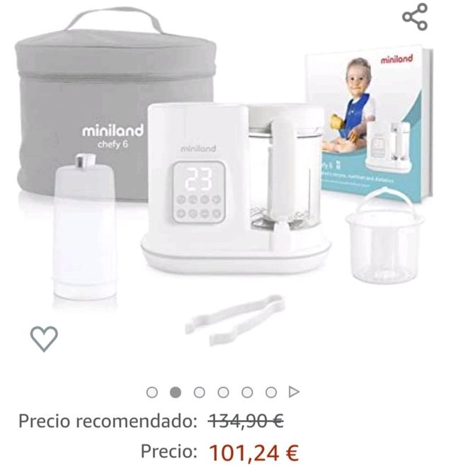 MINILAND: robot de cocina para bebé 6 en 1