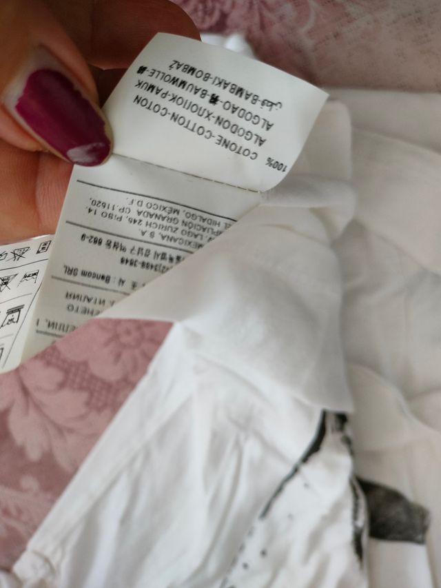 Maglietta cotone tg L Benetton 