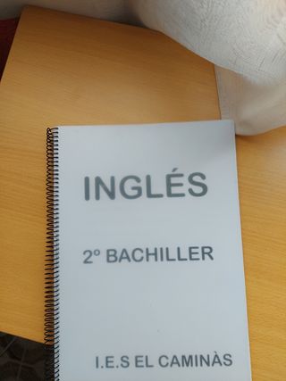 Lote libros segundo bachillerato