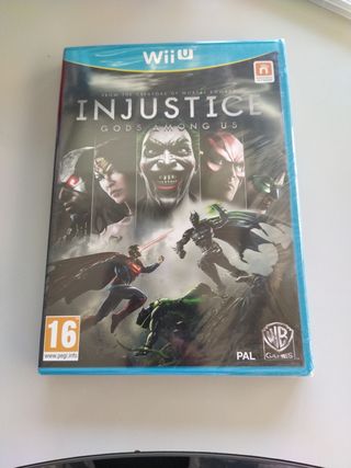 Injustice Gods Among Us - Wii u - Nuevo 