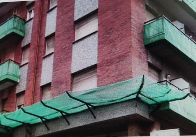 protecciones antidesprendimientos para fachadas