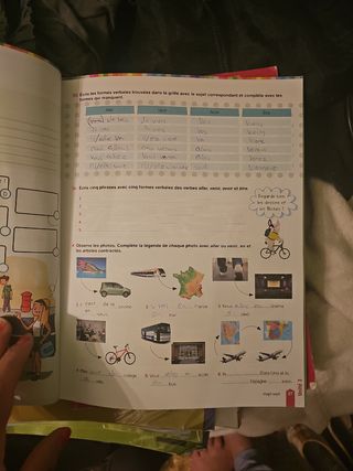 libro de francés de 1ero de la ESO