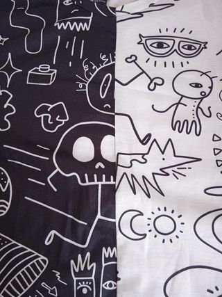 Camiseta estilo Miró