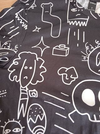 Camiseta estilo Miró