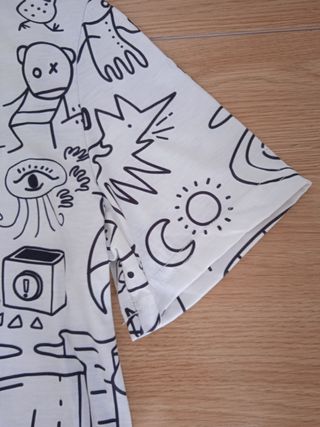 Camiseta estilo Miró