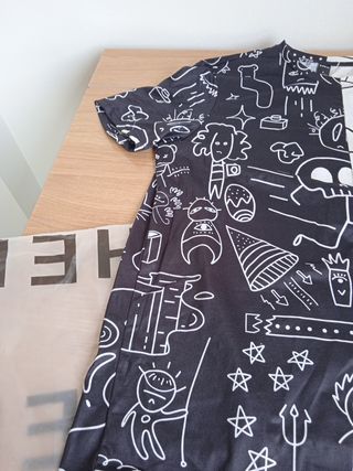 Camiseta estilo Miró