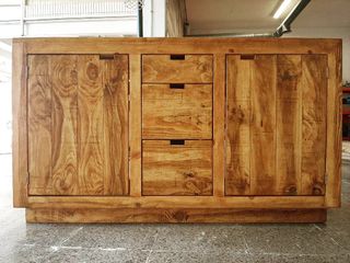 Mueble Consola Colonial Madera Maciza 