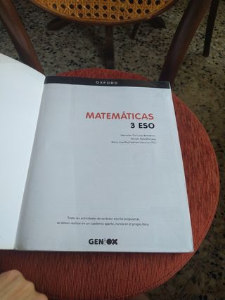 Matemáticas 3 secundaria