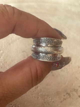 anillo de plata de ley 925