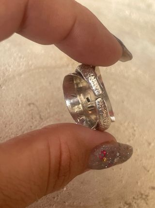 anillo de plata de ley 925