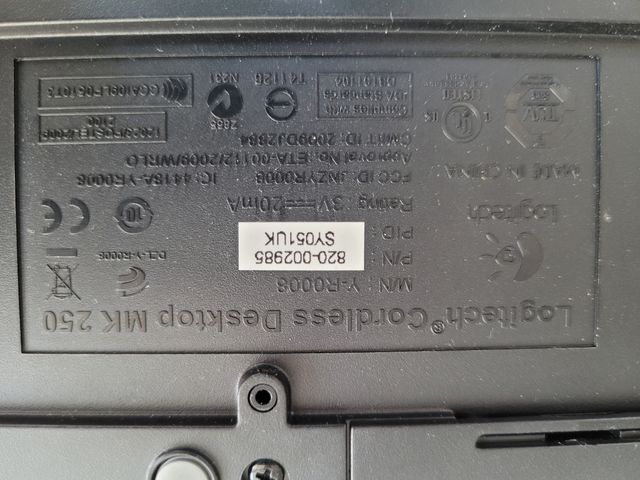 Teclados inalámbricos Logitec