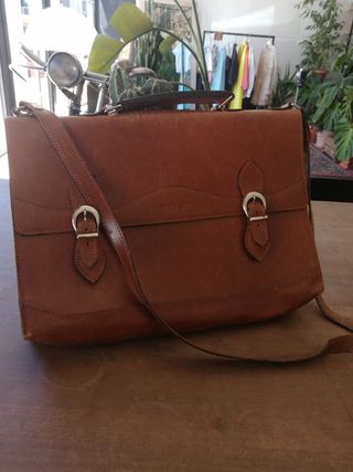 bolso vintage cuero
