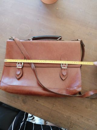 bolso vintage cuero