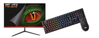PACK MONITOR+TECLADO/RATON GAMING
