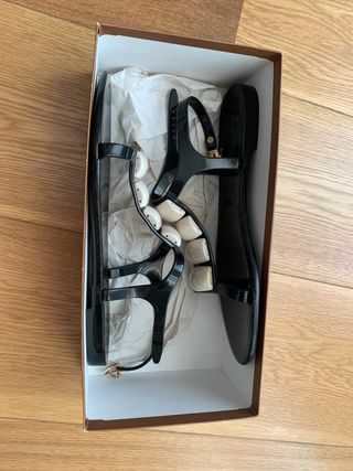 Sandalias plastico negras