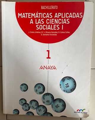 matemáticas aplicadas a las ciencias sociales I