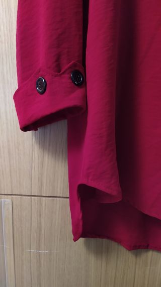 Camisa, blusa color rojo Marta Barcala