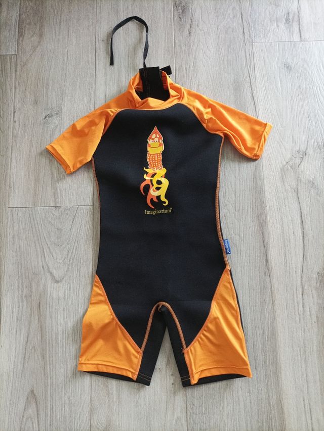 Traje baño niño neopreno talla 128 cm