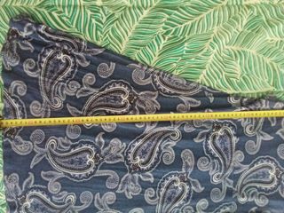 Vestido pecho cruzado en pico.corte bajo pecho L