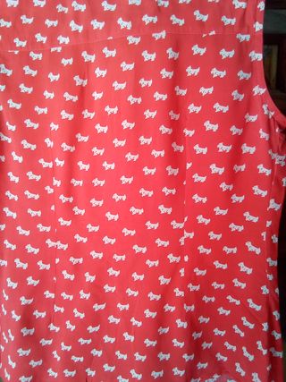 Camisa sin mangas talla L."mi hermana pequeña"