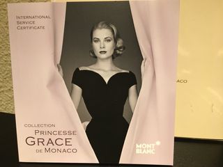 BOLÍGRAFO MONTBLANC E. GRACE KELLY