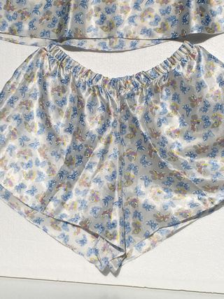 Pijama de verano, satinado.