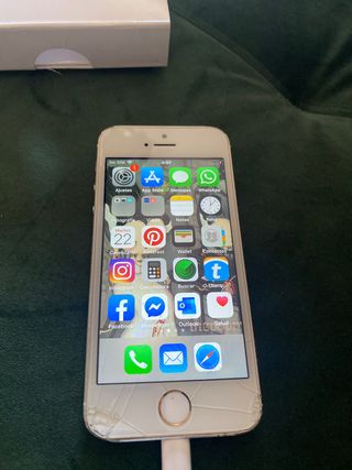 iPhone 5S, blanco dorado, 16 gb