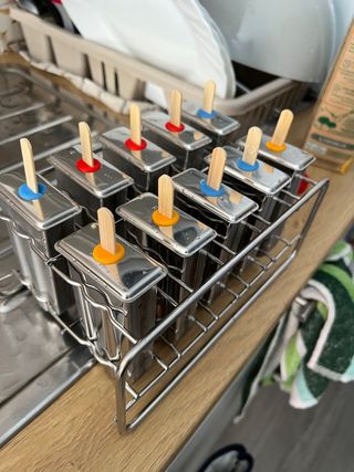 Molde de inox para hacer helados