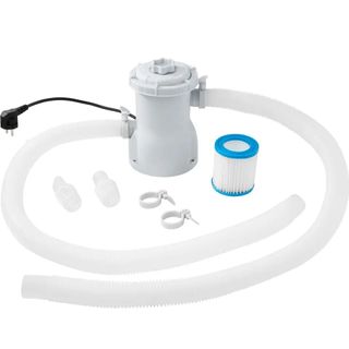 Piscina desmontable redonda con filtro