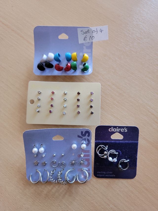 Pendiente - Claire's Accessories Earrings Set