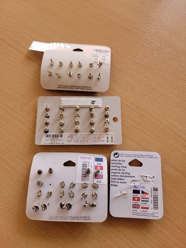 Pendiente - Claire's Accessories Earrings Set