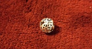 Charm openwork foglia originale Pandora