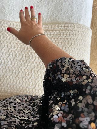 blusa lentejuelas tallas grandes 