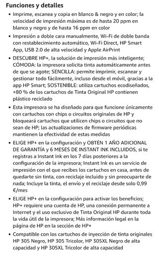 Nueva. Impresora Multifunción HPDeskJet 2720e