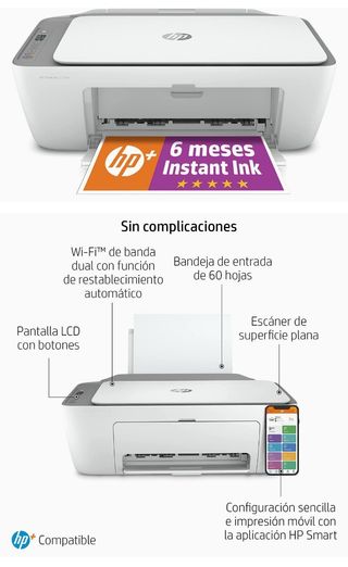 Nueva. Impresora Multifunción HPDeskJet 2720e