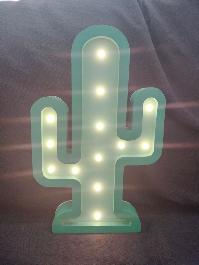 Lâmpada Cactus 🌵