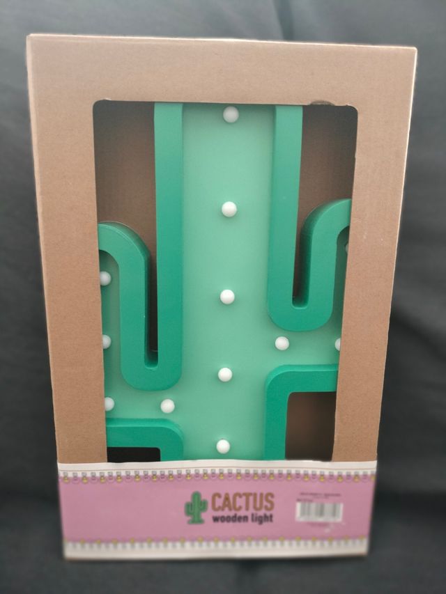 Lámpara cactus 🌵