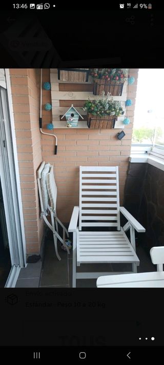 hamaca jardín reclinable