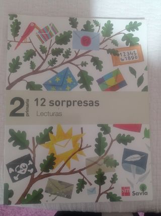 Libro 12 sorpresas, segundo primaria