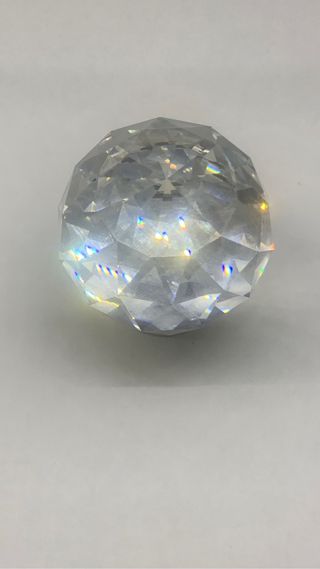 Swarovski soporte metalico bañado en oro
