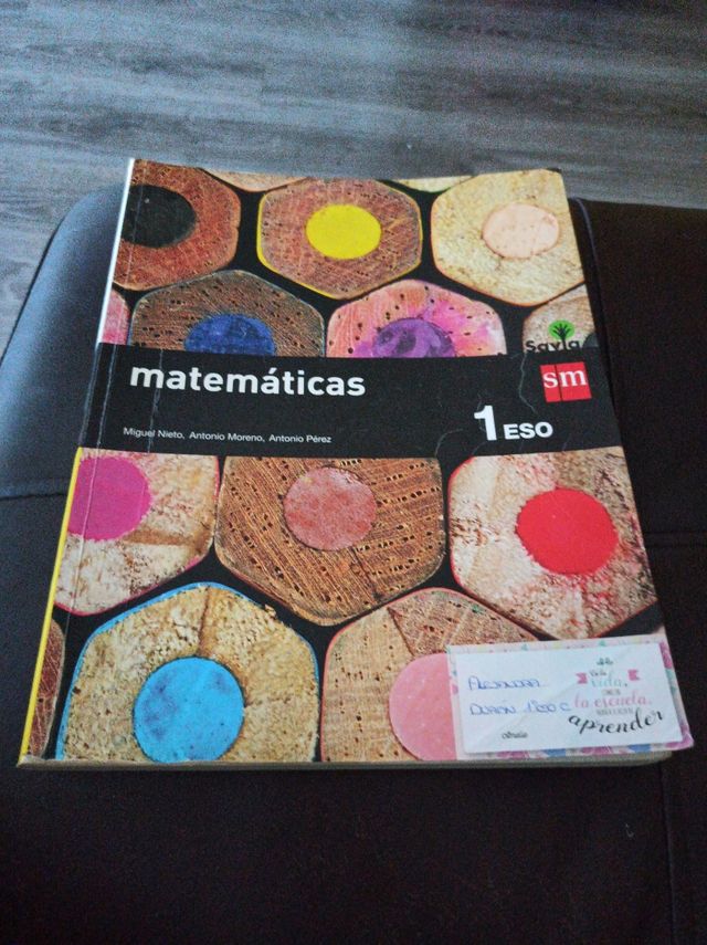 LIBRO MATEMÁTICAS 1°ESO