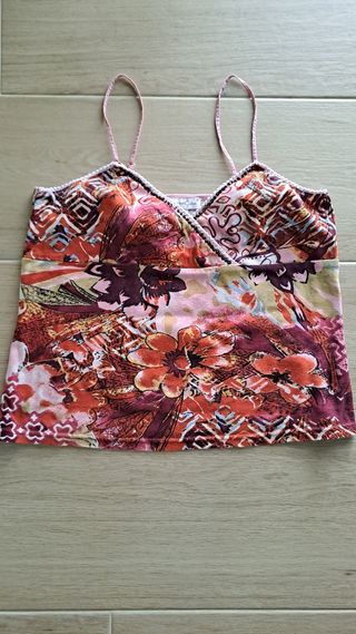 Top vintage débardeur