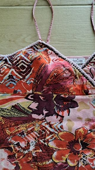 Top vintage débardeur