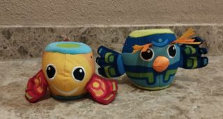 Lote Tótem Lamaze y peluche bebé León vibrador 