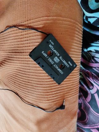 Adaptador mp3 radiocassette