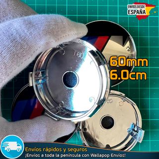 X4 Tapacubos M BMW Motorsport 60mm Emblema Llantas